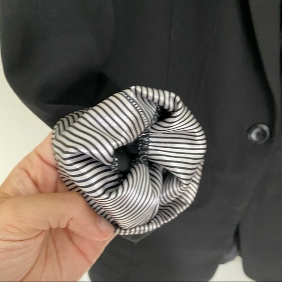 Bcx Blazer Suit Jacket Black Button Front Lined Business Casual Office Medium - Picture 5 of 8